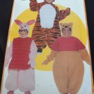 BUTTERICK 5172 TODDLERS 'S & CHILDRENS' COSTUME - POOH, TIGGER & PIGLET
