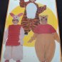 BUTTERICK 5172 TODDLERS 'S & CHILDRENS' COSTUME - POOH, TIGGER & PIGLET
