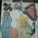SIMPLICITY 7868 SEWING PATTERN FOR TODDLERS COSTUME- FLOWER, BEE & BUTTERFLY