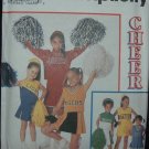 SIMPLICITY 8701 SEWING PATTERN FOR CHILD'S COSTUME  -  CHEERLEADER