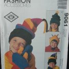 MCCALLS  9061 ADULTS' AND KIDS' HATS & MITTENS PATTERNS