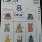 MCCALLS 8512  MISSES' PATTERN - APRON