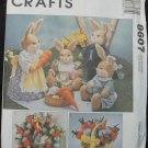 MCCALLS 8607 CRAFTS -BUNNY PICNIC