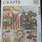 MCCALLS 2158 CRAFT SEWING PATTERN FOR SEASONAL DECORATIONS