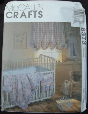 MCCALLS 8373 CRAFT PATTERN - BABYS'  ROOM ACCESSORIES