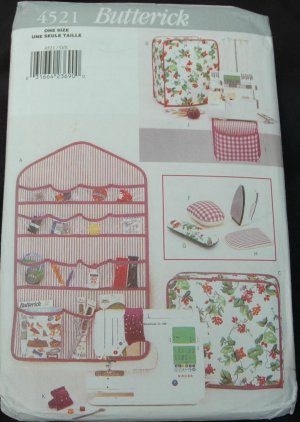BUTTERICK  4521 CRAFT PATTERN - SEWING ROOM ACCESSORIES
