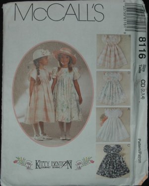 MCCALLS 8116  Children's and  Girls' Dresses