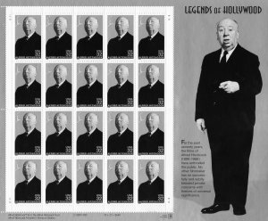 U.S. POSTAGE STAMPS "ALFRED HITCHCOCK"