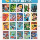 U.S. POSTAGE STAMPS "SUPER HEROES"