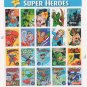 U.S. POSTAGE STAMPS "SUPER HEROES"