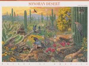 U.S. POSTAGE STAMPS "SONORAN DESERT"