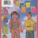 BUTTERICK 5381 CHILDREN'S VEST, TOP, SHORTS & PANTS
