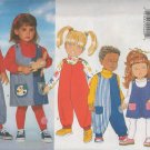 BUTTERICK 4691 TODDLER'S/CHILDREN'S JUMPER & JUMPSUIT
