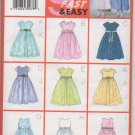 BUTTERICK 6419 CHLIDRENS'/GIRLS' DRESS & OVERSKIRT