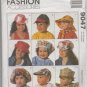 MCCALLS 9047 INFANTS', CHILDREN'S, BOYS' AND GIRLS HAT PACKAGE