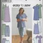 SIMPLICITY 9188 PATTERN FOR MATERNITY JUMPER OR TUNIC, PANTS OR SHORTS & KNIT DRESS OR TOP SZ 8-14
