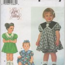 SIMPLICITY 7836 SEWING PATTERN FOR BABIES' DRESS AND PANTIES SZ NB 1-18MOS