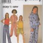 SIMPLICITY 8929 SEWING PATTERN FOR GIRLS'/GIRLS PLUS PAJAMAS