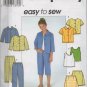 SIMPLICITY 9055 Sewing Pattern for Girls' Jacket, Top, Skirt & Pants sz 7-16