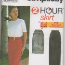 SIMPLICITY 9084 SEWING PATTERN FOR MISSES' SKIRT IN TWO LENGTHS