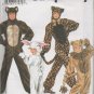 SIMPLICITY 9983 SEWING PATTERN FOR  BOYS/GIRLS COSTUME - ANIMAL CHILD SZ 2-12