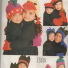 VOGUE 9600 Adults' and Childs'  Whimsical Hats & Gloves