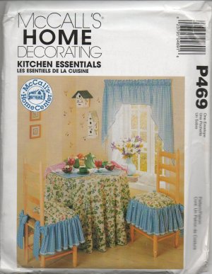 MCCALLS P469 CRAFT SEWING PATTERN FOR KITCHEN ESSENTIALS