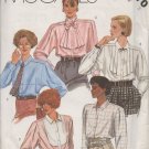 MCCALLS  2070 MISSES' BLOUSES & TIE