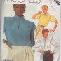 MCCALLS  2208 SEWING PATTERN FOR MISSES' BLOUSE SIZE 8, 10, 12