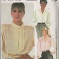 MCCALLS 2227 MISSES' BLOUSES AND NON-PERMANENT BLUE TRANSFER SZ: 8