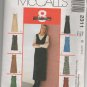 MCCALLS 2311 MISSES' DRESS OR JUMPER IN TWO LENGTHS SZ:  8, 10, 12