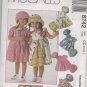 MCCALLS 8742 CHILDRENS' AND GIRLS' DRESS HAT AND PANTIES