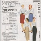 MCCALLS 7244 MISSES' SKIRTS IN FOUR LENGTHS