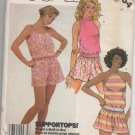 MCCALLS 2554 MISSES' TOP AND SHORTS