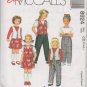 MCCALLS 8924 CHILDRENS' LINED VEST, TOP, PANTS AND SKORT