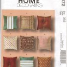 MCCALLS M5072 DECORATIVE  PILLOWS