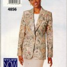 BUTTERICK 4856 MISSES', MISSES' PETITE JACKET & SKIRT
