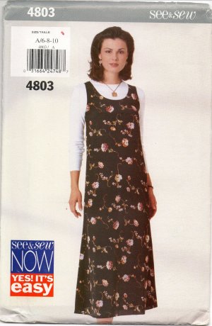 BUTTERICK 4803 MISSES' JUMPER