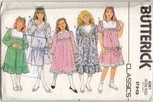 BUTTERICK 4061 GIRLS' DRESS