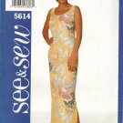BUTTERICK 5614 MISSES' PETITE DRESS