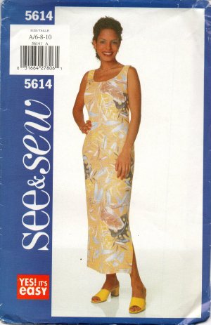 BUTTERICK 5614 MISSES' PETITE DRESS