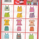 MCCALLS 5497 CHILDREN'S AND GIRLS' TOP, SKORT AND SKORTS