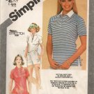 SIMPLICITY 9854 SEWING PATTERN FOR MISSES PULLOVER TOPS SIZE 10-14 SIMPLICITY 9854 SEWING PATTERN FOR MISSES PULLOVER TOPS SIZE 10-14