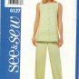 BUTTERICK 6127 MISSES'/ MISSES' PETITE TOP & PANTS