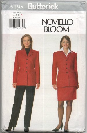 MCCALLS 5198 MISSES' JACKET, SKIRT & PANTS