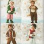 SIMPLICITY 2537 SEWING PATTERN-TODDLERS' CHRISTMAS OUTFITS, REINDEER, ELF, GINGERBREAD BOY, SNOWMAN