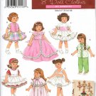 Simplicity 3574 Sewing Pattern for 8" Doll Dress Patterns Simplicity 3574 Sewing Pattern for 8" Doll Dress Patterns