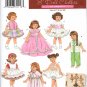 Simplicity 3574 Sewing Pattern for 8" Doll Dress Patterns