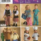 SIMPLICITY 3650 PATTERN FOR TODDLERS' COSTUMES, COWBOY/GIRL, PIRATE, DOCTOR, NURSE, CHEF SZ 1/2 -4 SIMPLICITY 3650 PATTERN FOR TODDLERS' COSTUMES, COWBOY/GIRL, PIRATE, DOCTOR, NURSE, CHEF SZ 1/2 -4