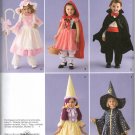 SIMPLICITY 2571 BABIES COSTUME-BO PEEP, RED RIDING HOOD, VAMPIRE, GOOD WITCH & WITCH